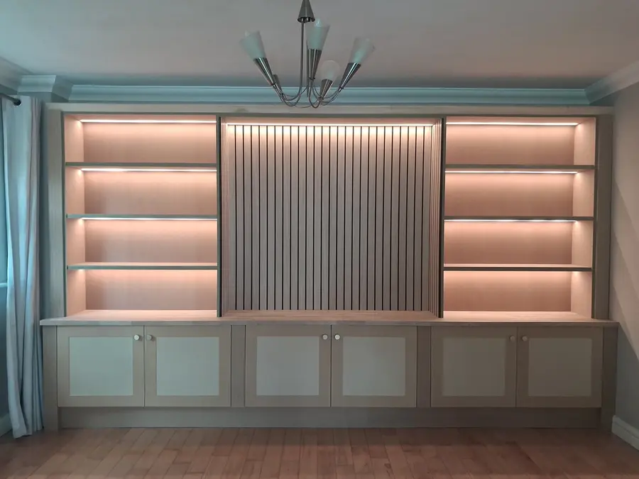 Full-Wall Alcove Unit — Detail View