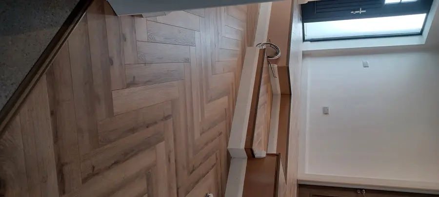 Herringbone Engineered Wood — Entrance Hall