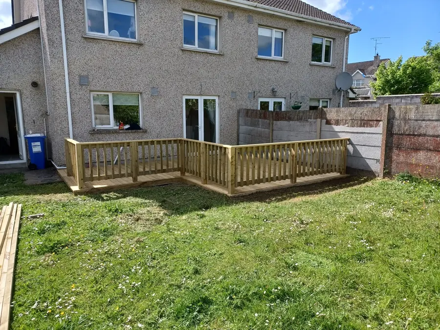 Timber Decking — Garden View