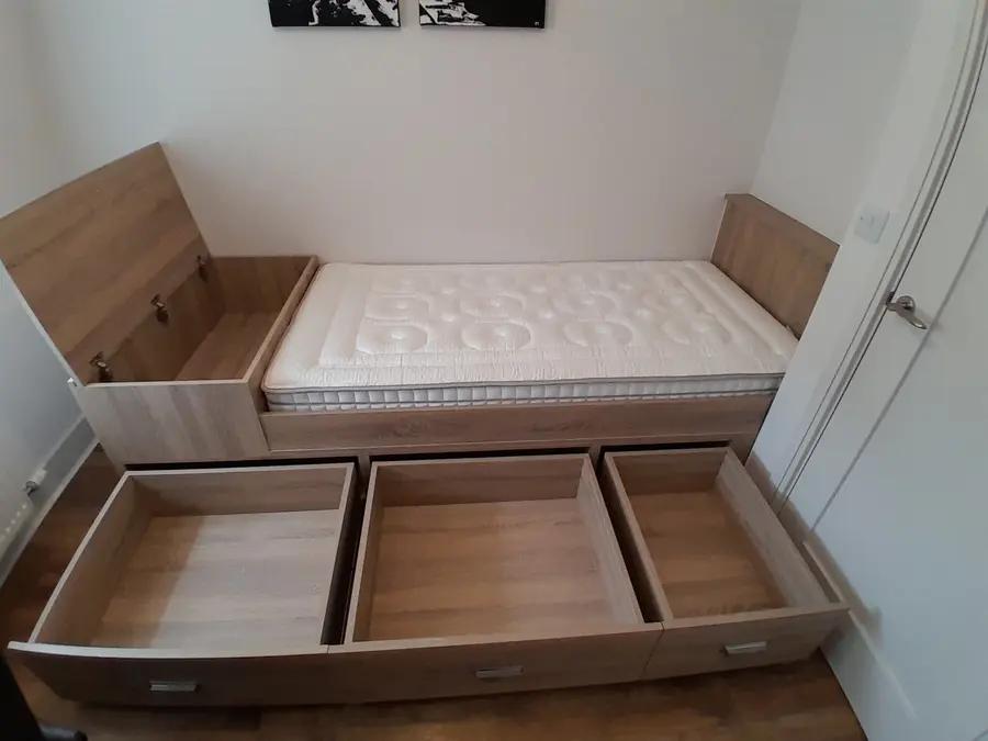 Bespoke Storage Bed with Drawers