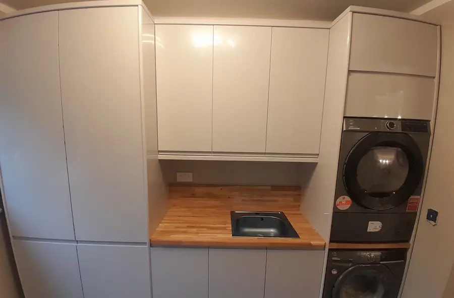 White Gloss Utility Room